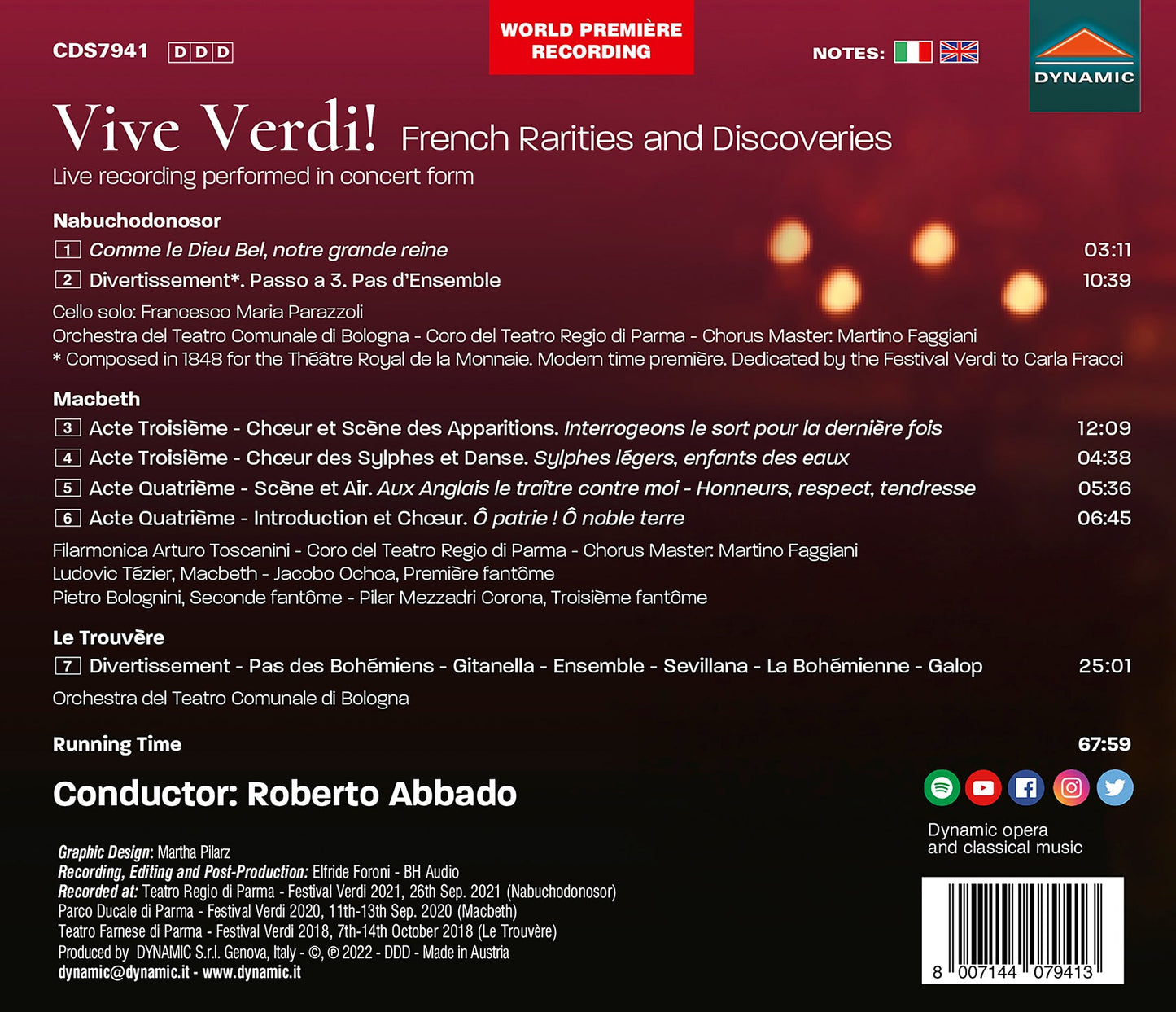 Vive Verdi! French Rarities & Discoveries