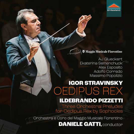 Stravinsky: Oedipus Rex; Pizzetti: Three Orchestral Preludes CD