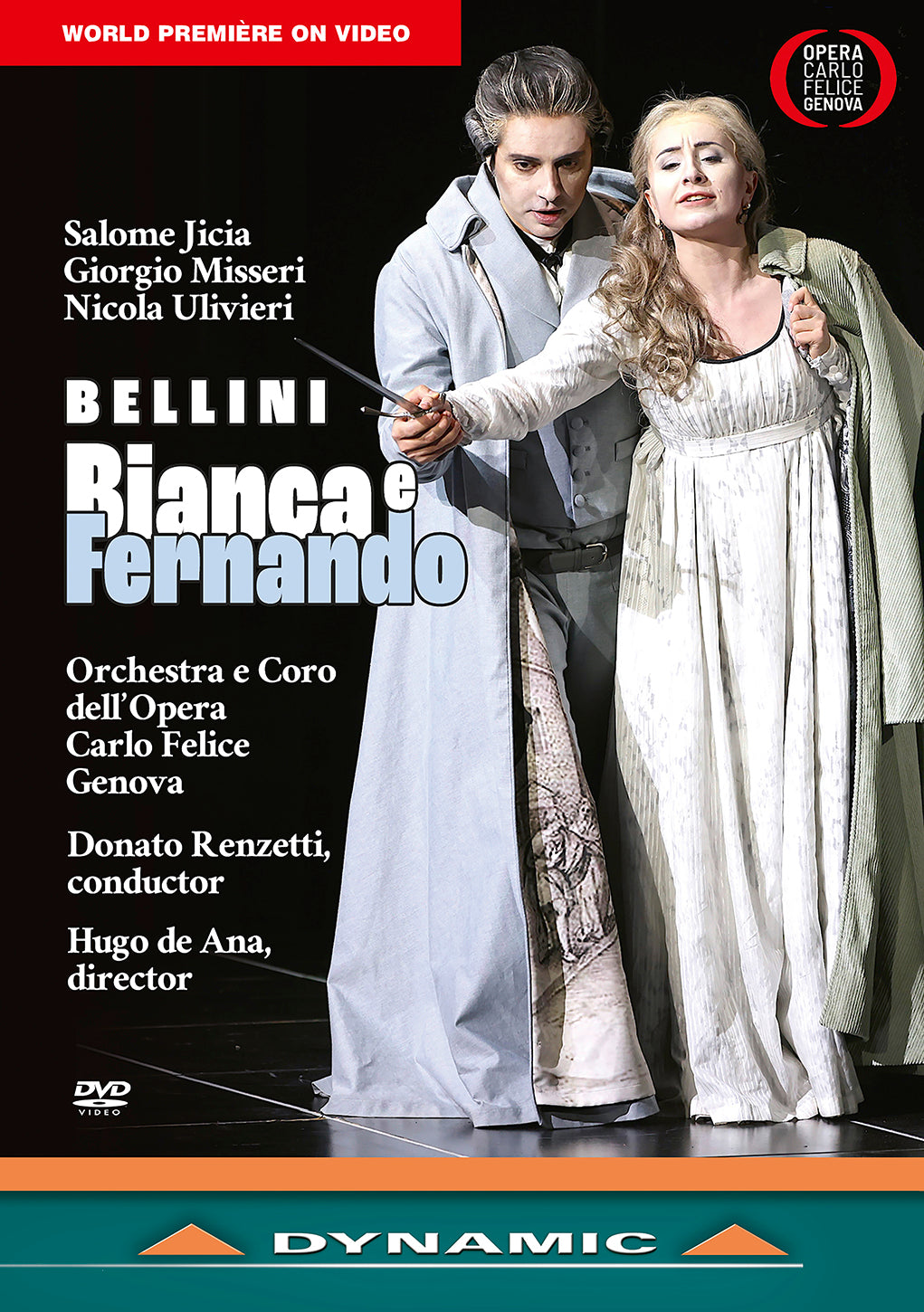 Bellini: Bianca E Fernando  Salome Jicia, Giorgio Misseri, Nicola Ulivieri, Alessio Cacciamani, Giovanni Battista Parodi, Elena