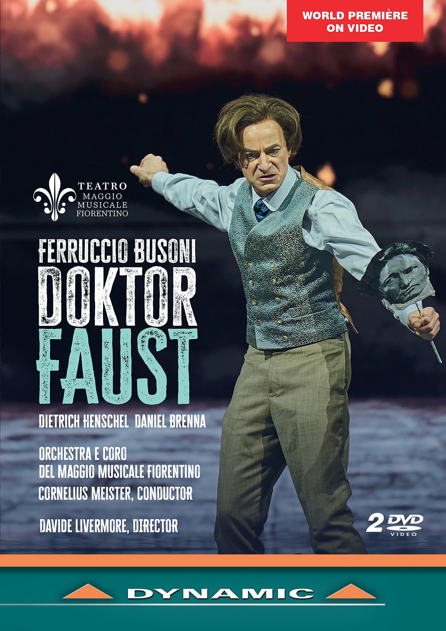 Busoni: Doktor Faust  Davide Livermore, Dietrich Henschel, Daniel Brenna, Wilhelm Schwinghammer, Joseph Dahdah, Olga Bezsm DVD
