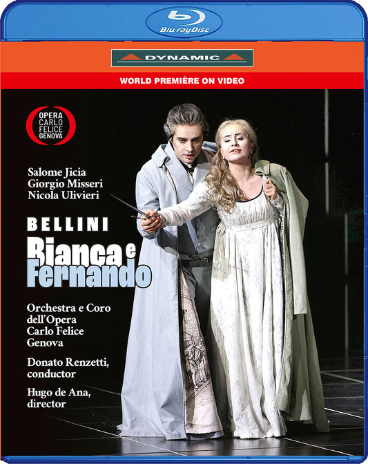 Bellini: Bianca E Fernando  Salome Jicia, Giorgio Misseri, Nicola Ulivieri, Alessio Cacciamani, Giovanni Battista Parodi, Elena