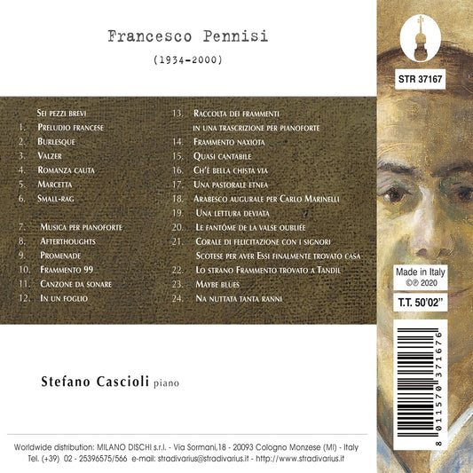 Francesco Pennisi: Complete Works For Solo Piano
