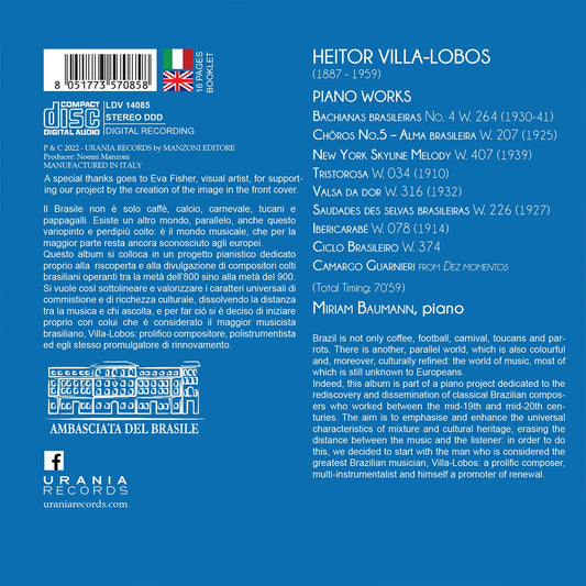 Villa-Lobos: Piano Works