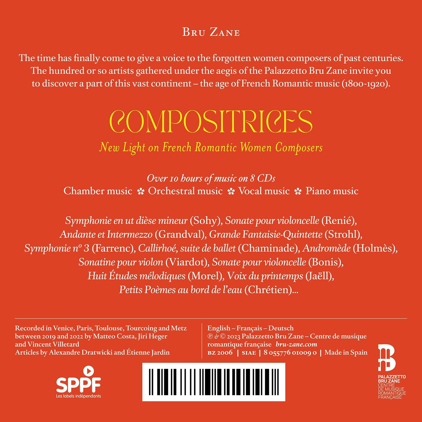 Compositrices - New Light On French Romantic Women Composers