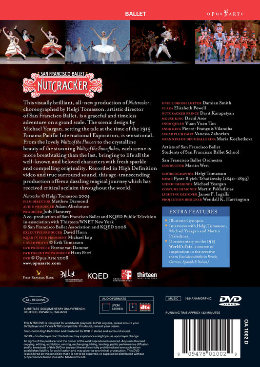 Tchaikovsky: The Nutcracker / SF Ballet & Orchestra [DVD]