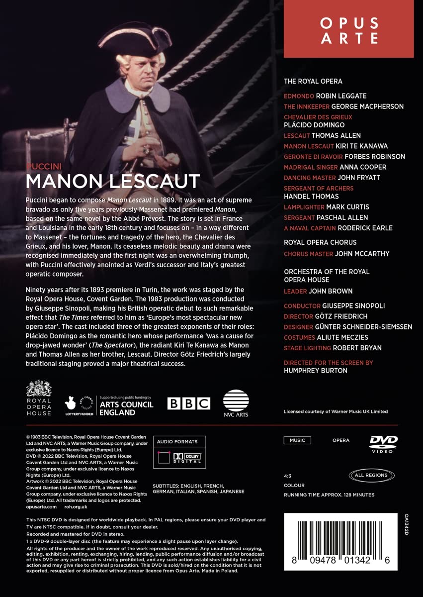 Puccini: Manon Lescaut