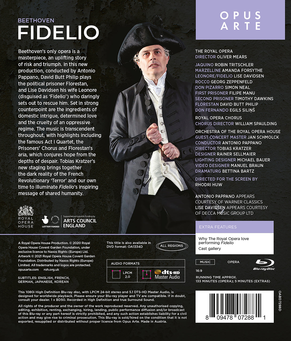 Beethoven: Fidelio  David Butt Philip, Lise Davidsen, Georg Zeppenfeld, Simon Neal, Amanda Forsythe, Robin Tritschler, E