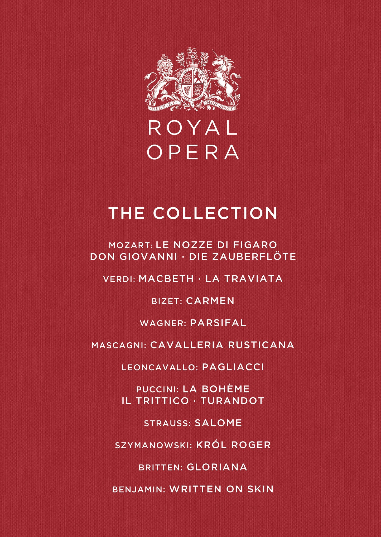 The Royal Opera Collection  Various