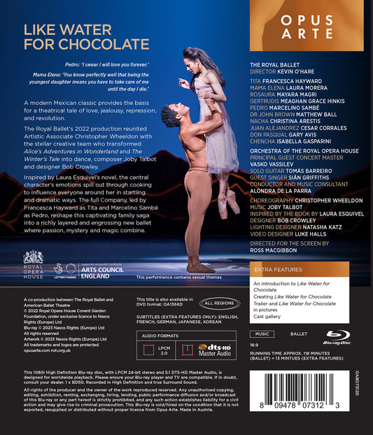 Talbot: Like Water for Chocolate [Blu-ray Video]