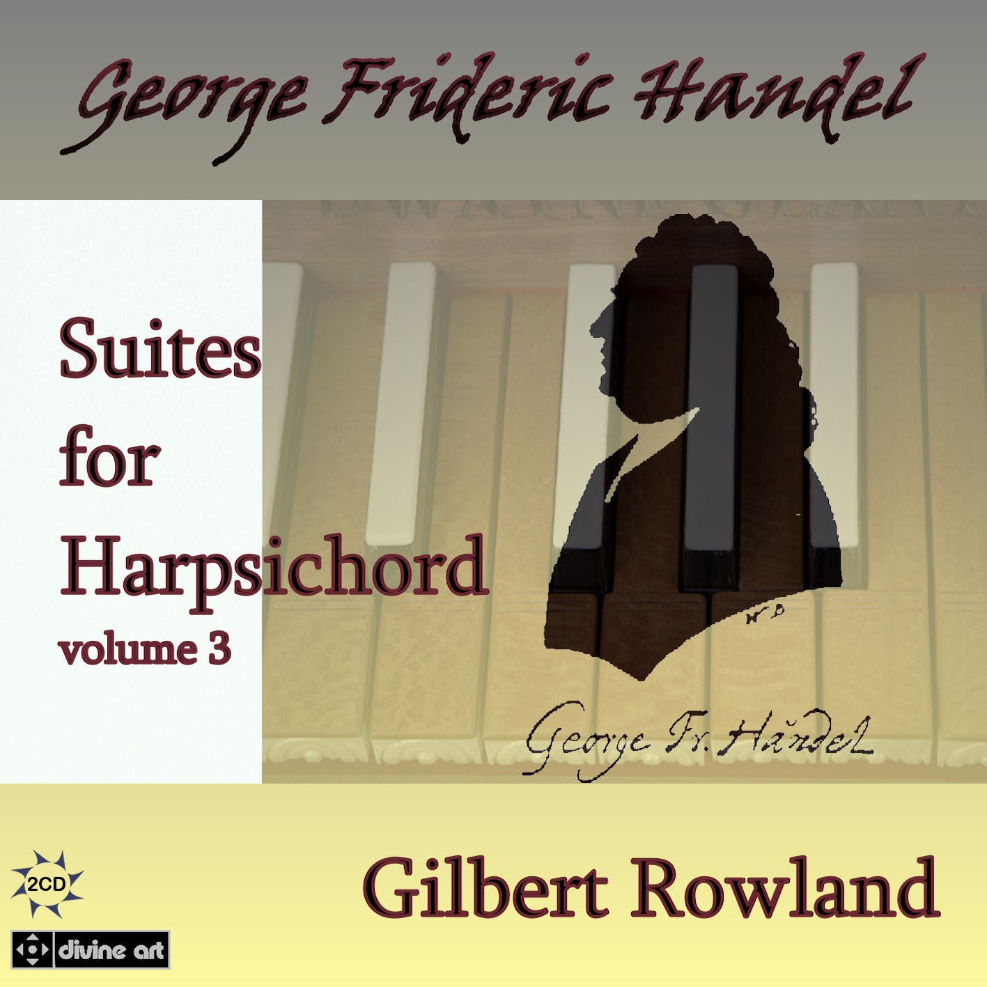 Handel: Suites for Harpsichord, Vol. 3 / Rowland