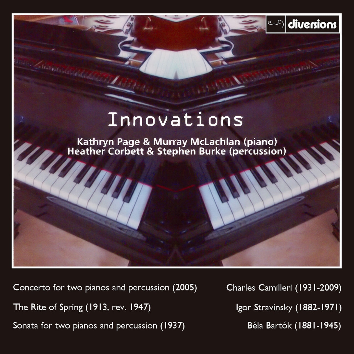 Innovations: Music for 2 Pianos & Percussion / Corbett, McLachlan, Page, Burke