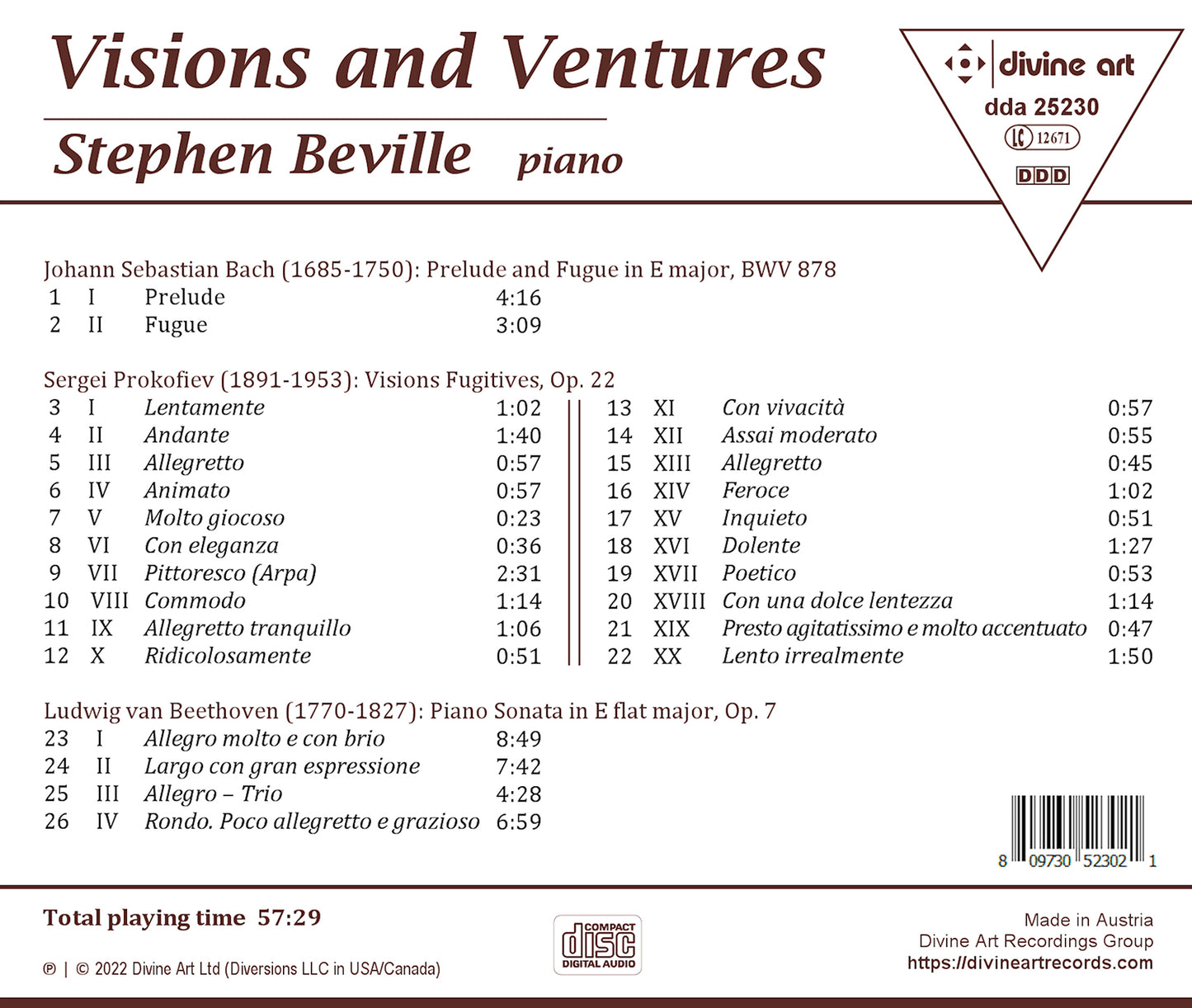 Visions and Ventures / Beville