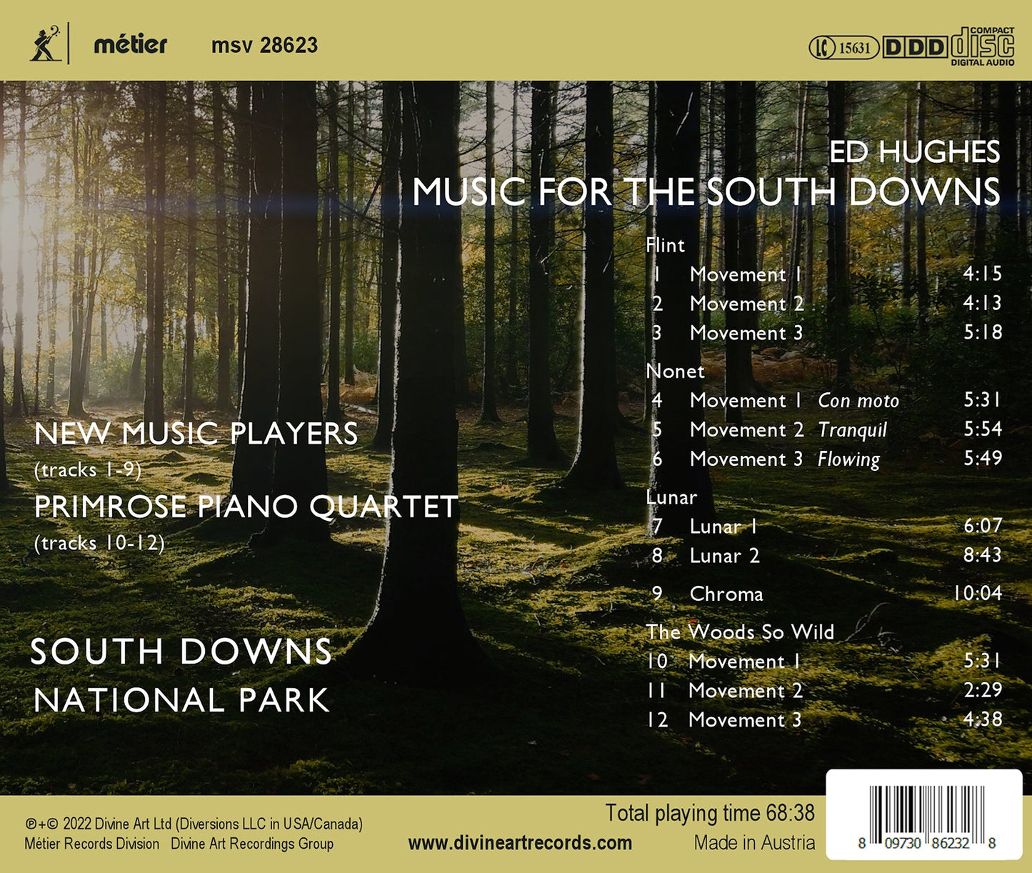 Hughes: Music for the South Downs