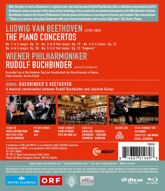 Beethoven: Piano Concertos Nos. 1-5