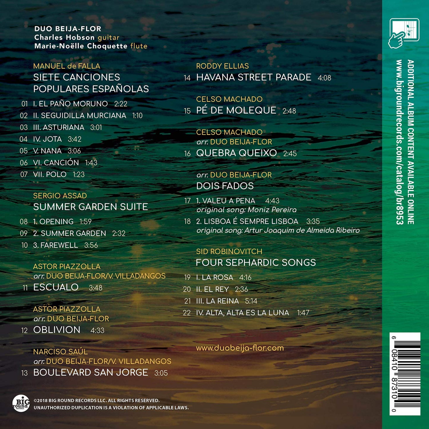 Costas: Works for Guitar & Flute