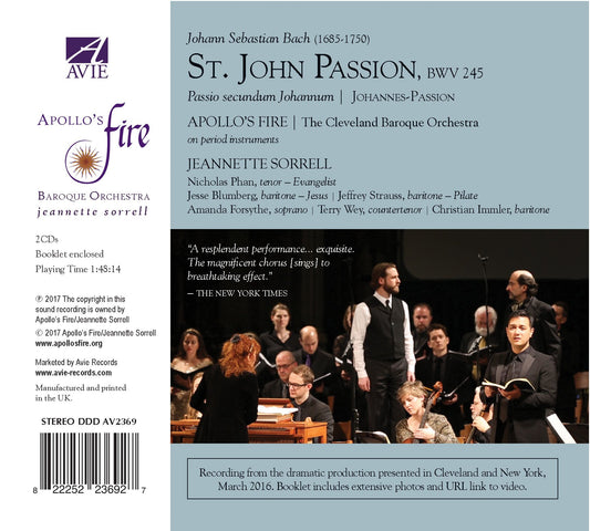 Bach: St. John Passion