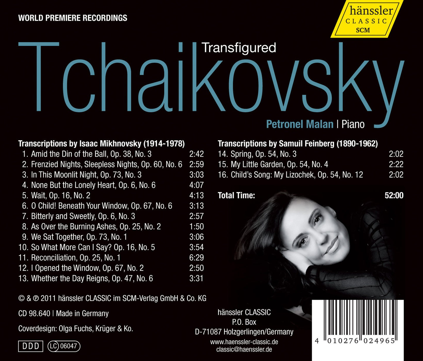 Transfigured Tchaikovsky
