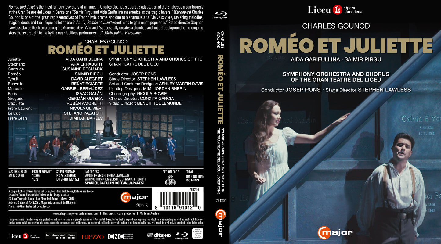 Gounod: Roméo et Juliette [Blu-ray Video]