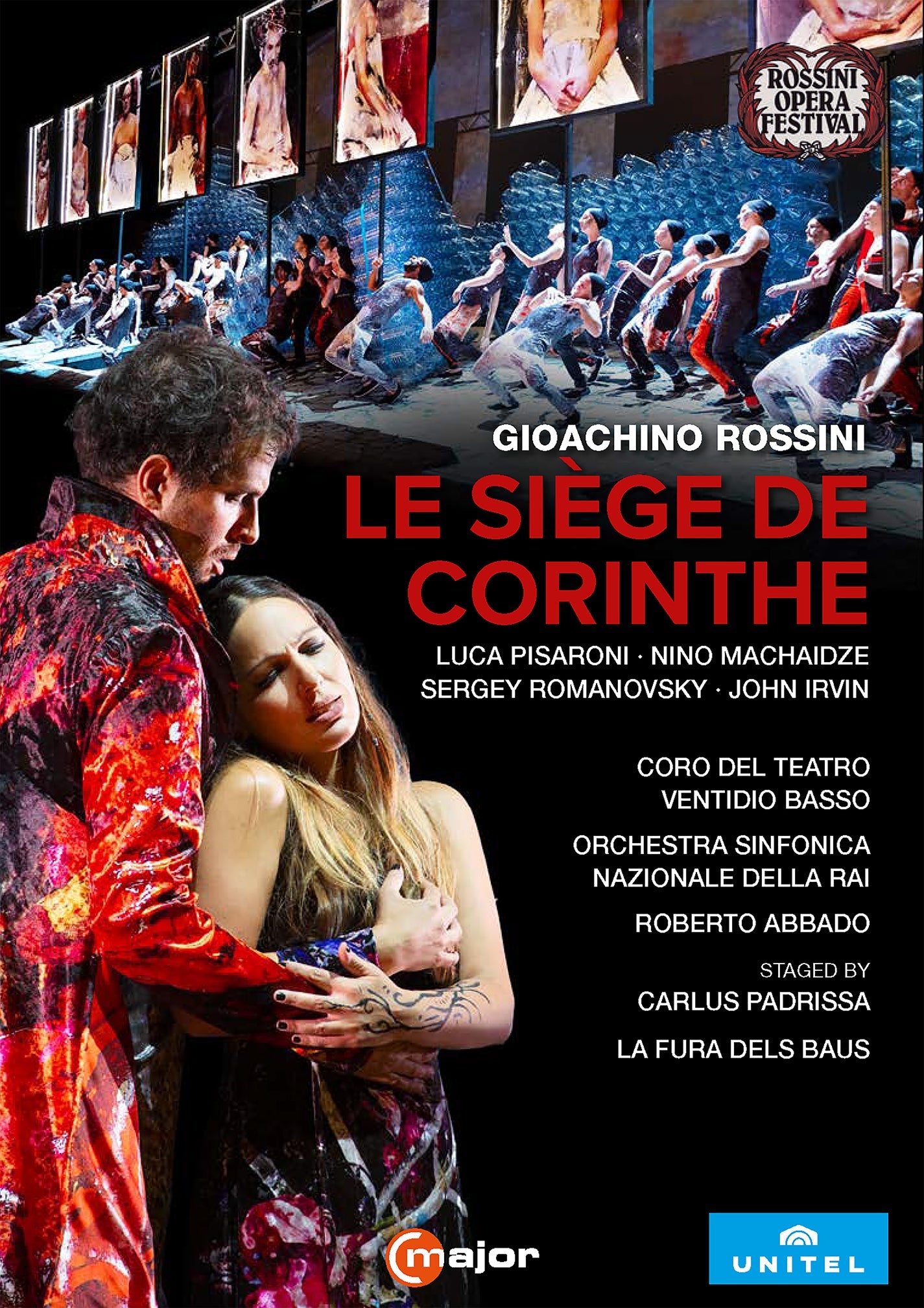 Rossini: Le Siege De Corinthe  Carlus Padrissa, Coro Del Teatro Ventidio Basso, John Irvin, Luca Pisaroni, Nino Machaidze, Orchestr DVD