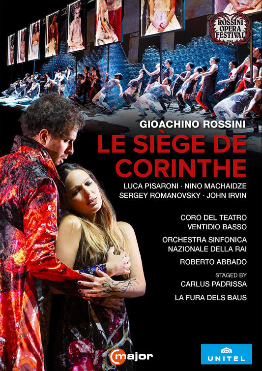 Rossini: Le Siege De Corinthe  Carlus Padrissa, Coro Del Teatro Ventidio Basso, John Irvin, Luca Pisaroni, Nino Machaidze, Orchestr DVD