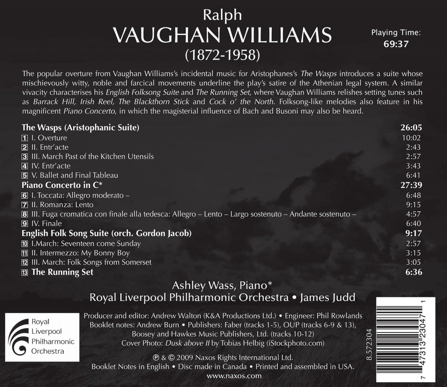 Vaughan Williams, R.: Piano Concerto