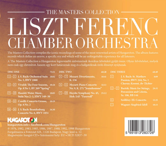The Masters Collection - Liszt Ferenc Chamber Orchestra