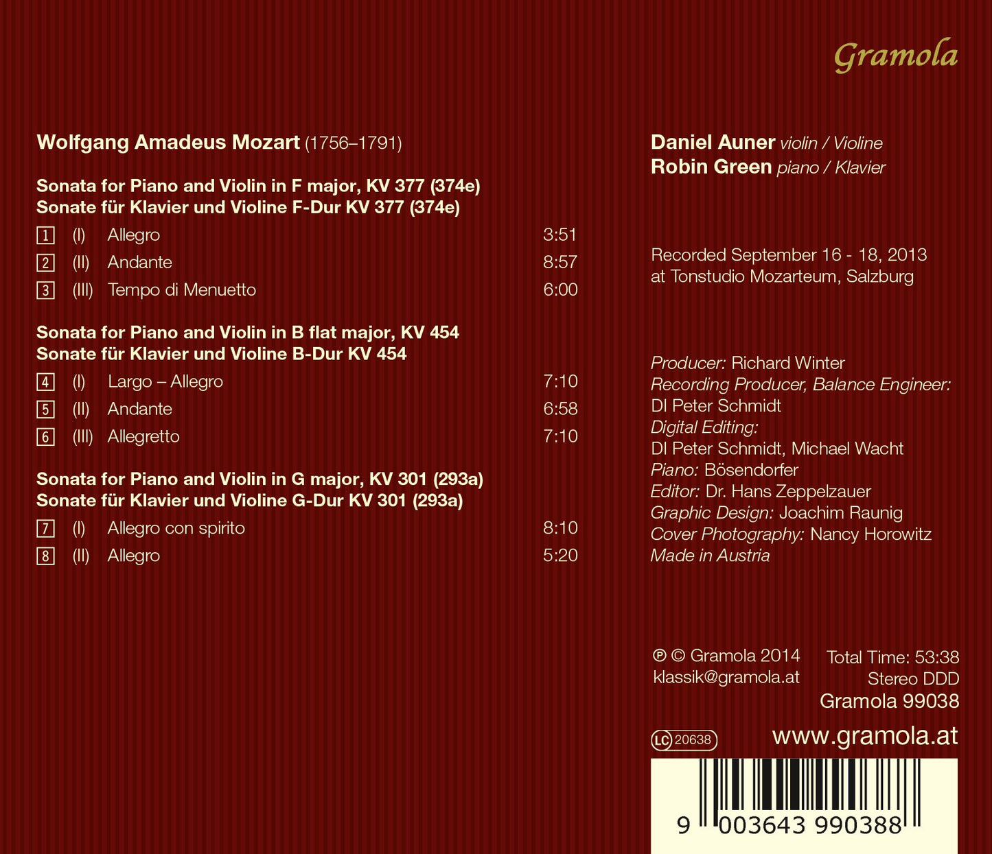 Dialog mit Mozart