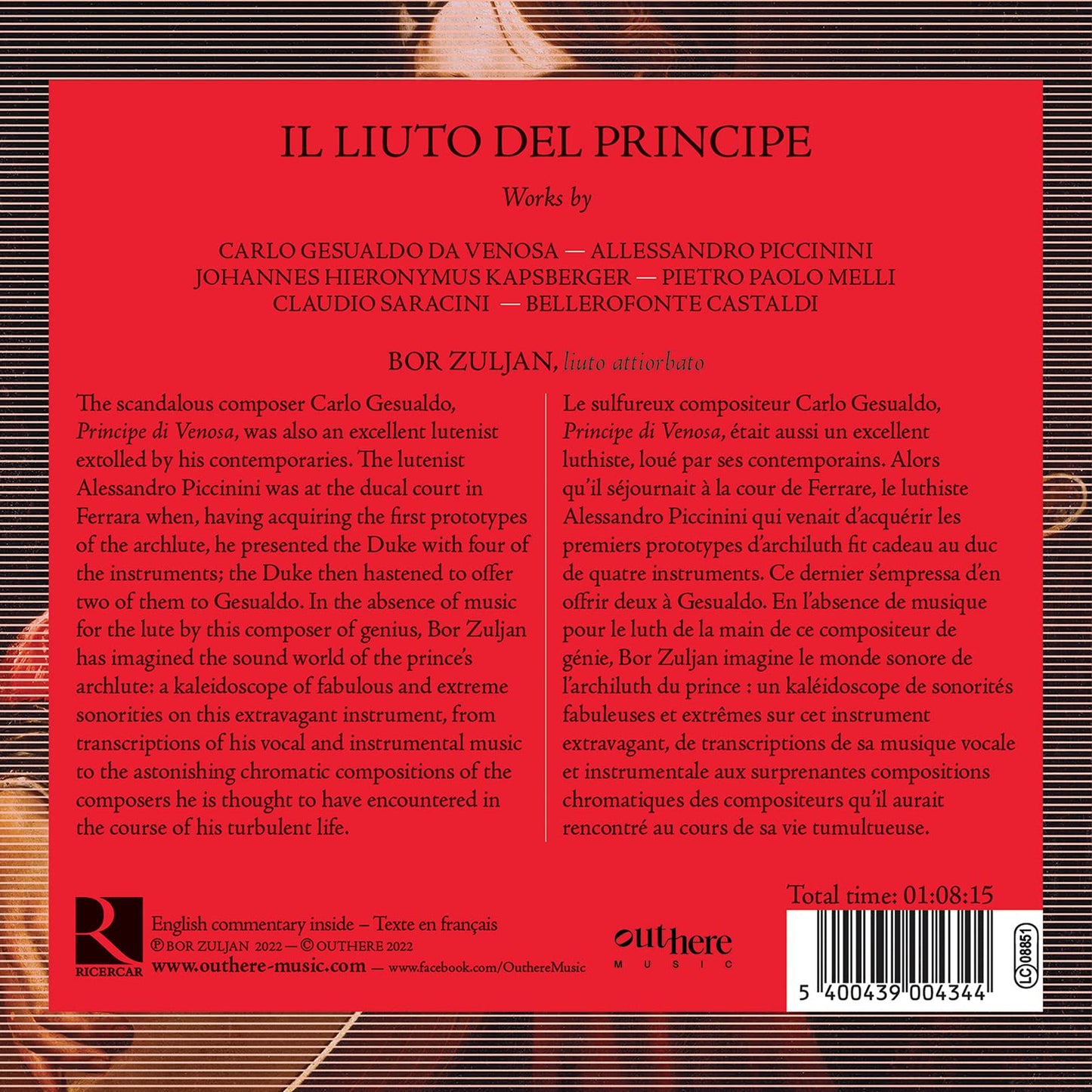 Gesualdo: Il liuto del principe