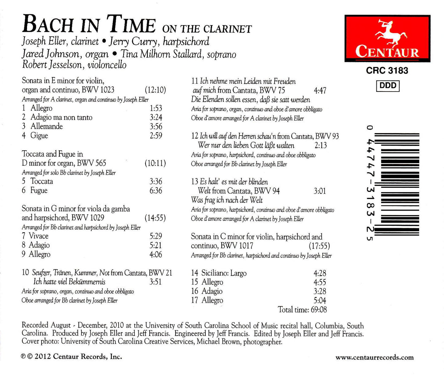 Bach In Time