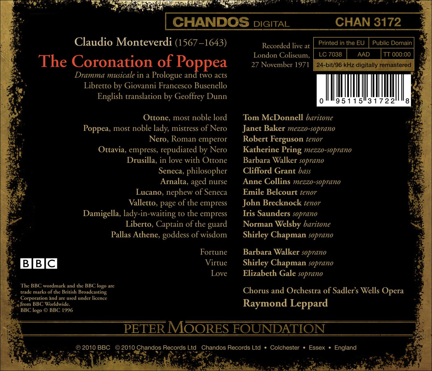 CORONATION OF POPPEA