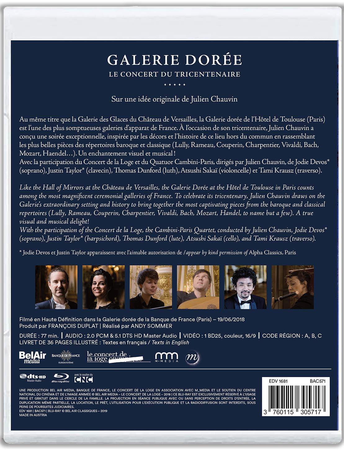 Galerie Dorée - Le Concert du Tricentenaire