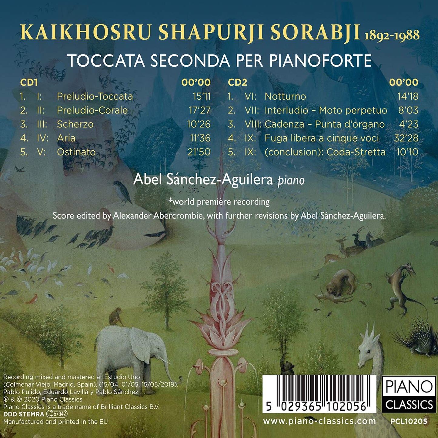 Sorabji: Toccata seconda per pianoforte