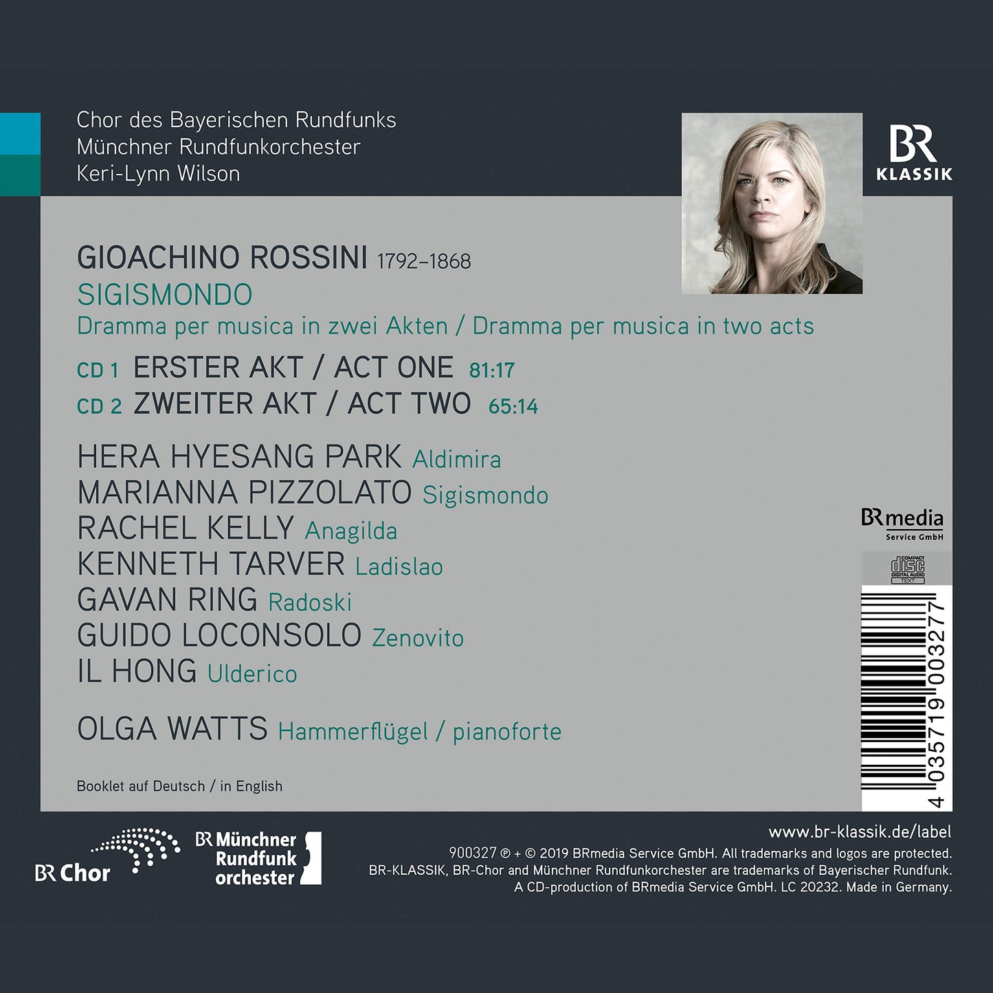 Rossini: Sigismondo