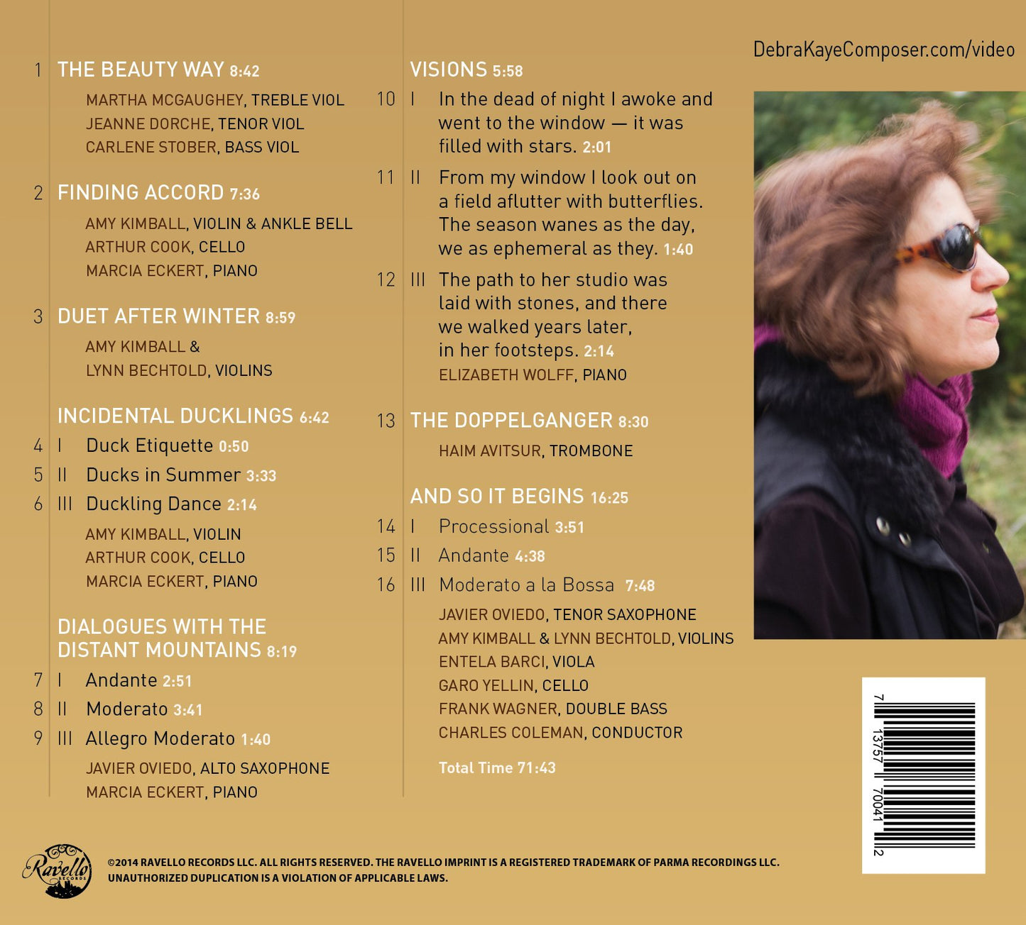 Debra Kaye: And So It Begins (Chamber Music & Solos)