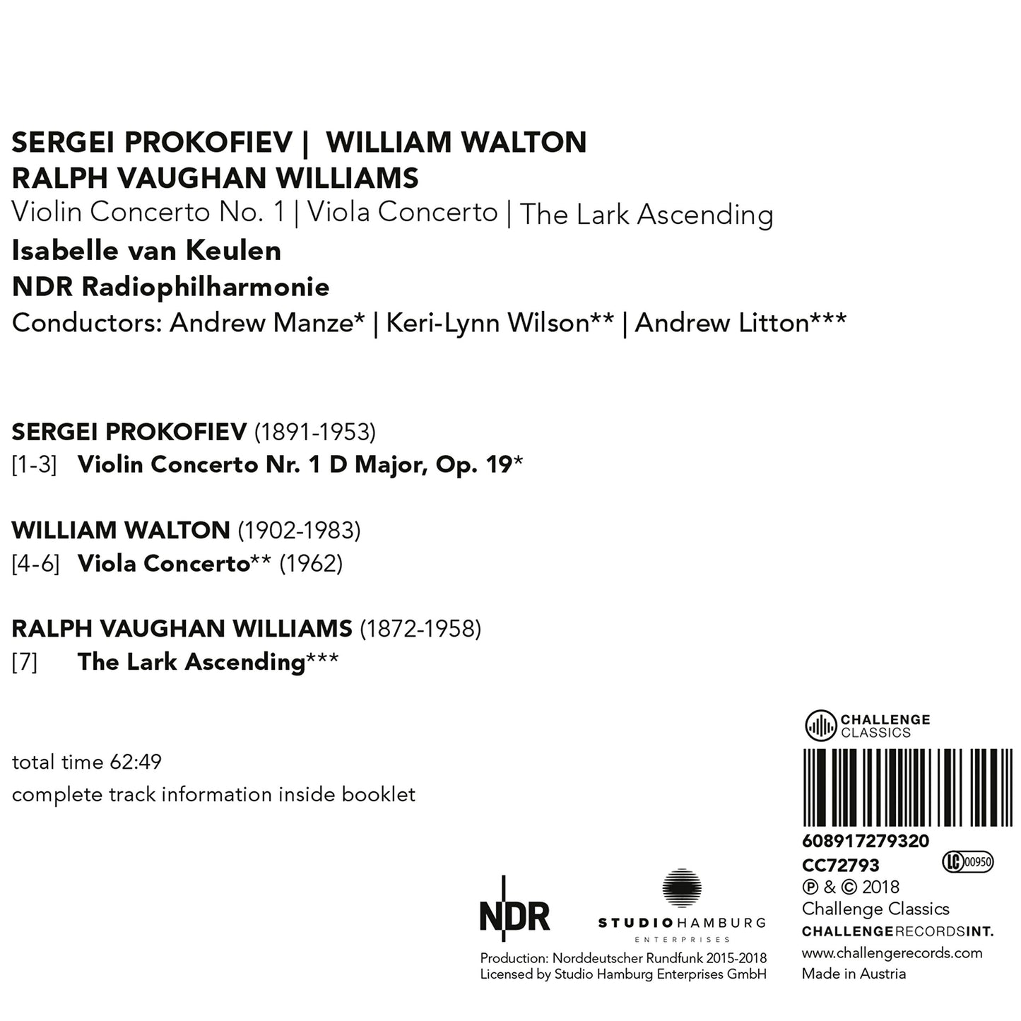 VIOLIN CONCERTOS