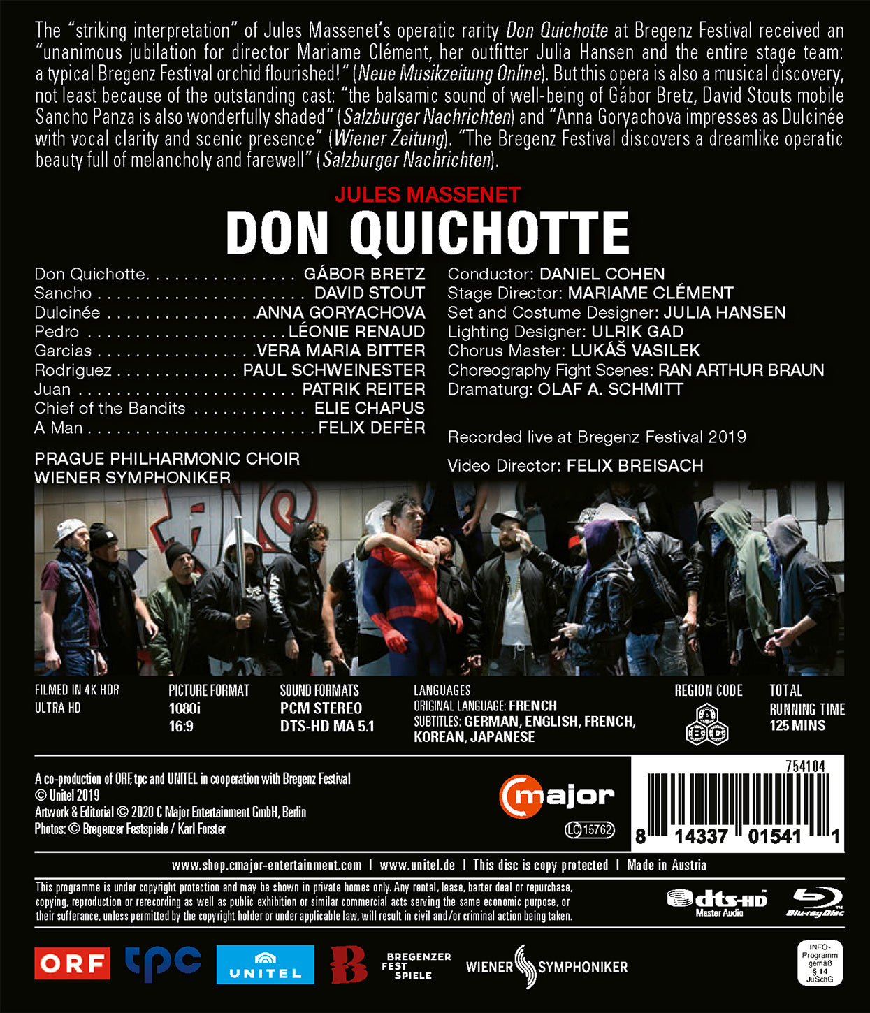 Massenet: Don Quichotte  Prague Philharmonic Choir, Wiener Symphoniker, Cohen