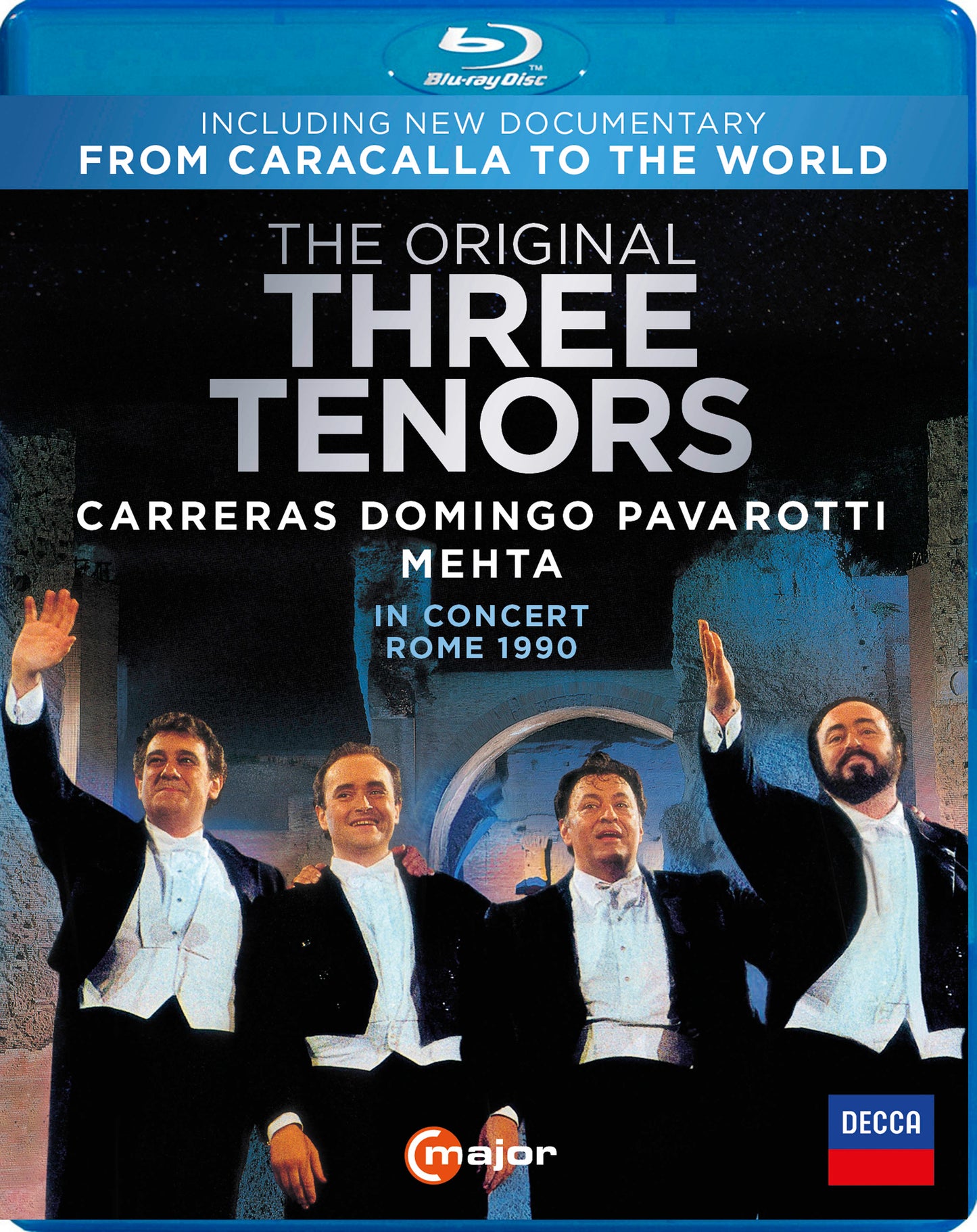 The Original Three Tenors - In Concert, Rome 1990 [Blu-ray]