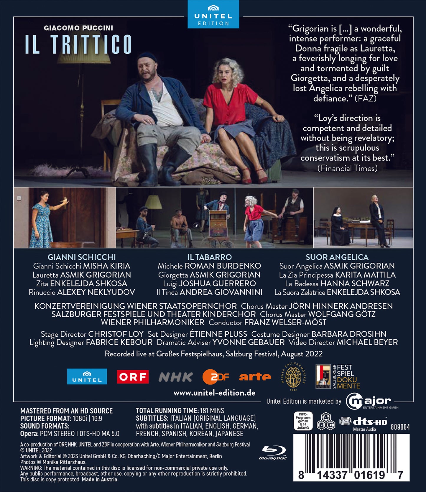 Puccini: Il Trittico From Salzburger Festspiele