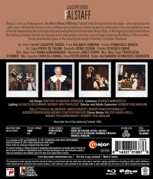 Verdi: Falstaff - Salzburg Festival 1982