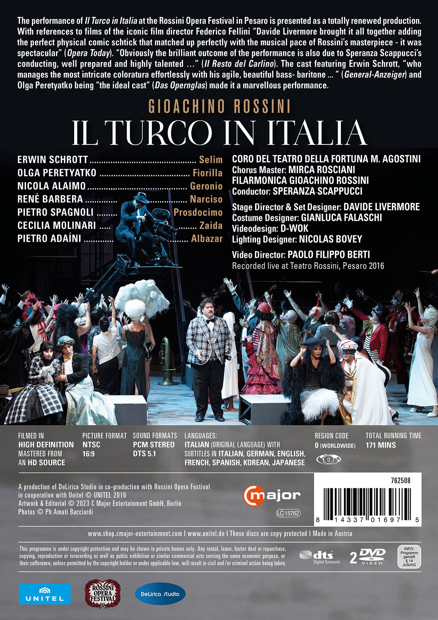 Rossini: Il Turco in Italia [DVD  Video]