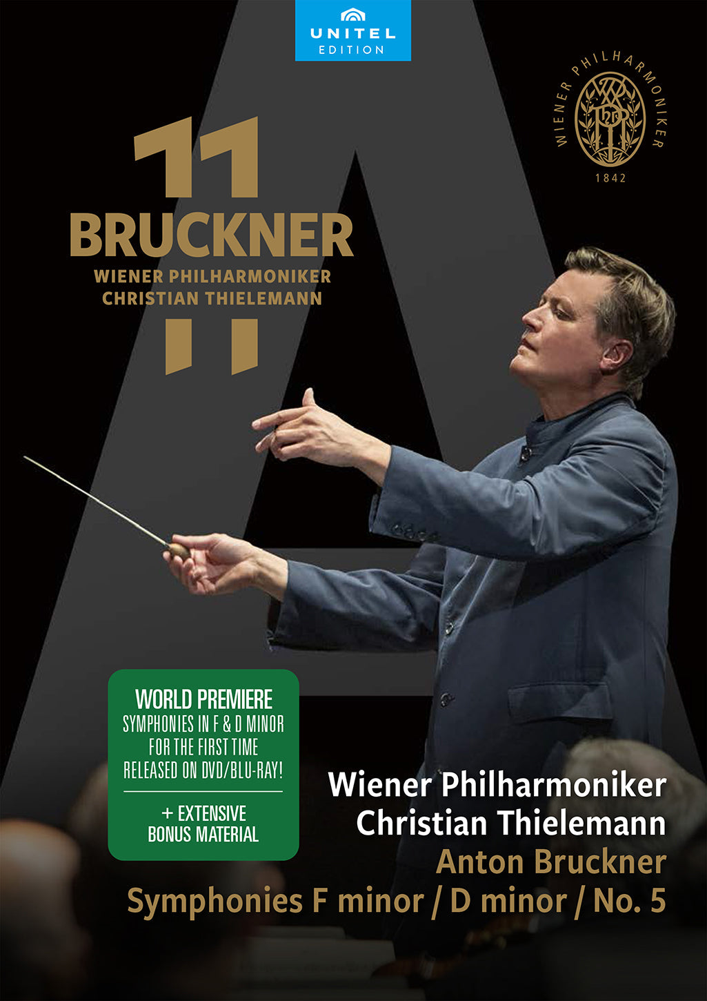 Bruckner 11 – Christian Thielemann & Wiener Philharmoniker  Benedict Mirow, Christian Thielemann, Wiener Philharmoniker BLU-RAY DVD