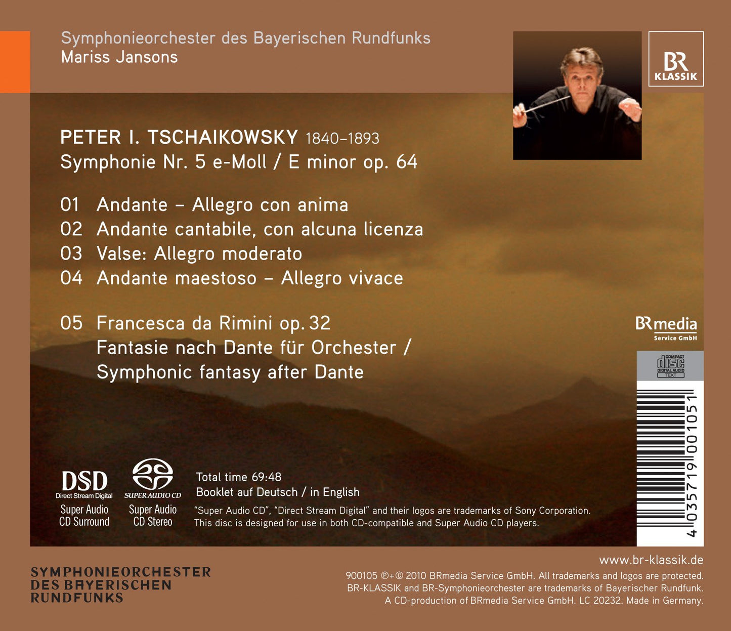 Tchaikovsky: Symphony No. 5 - Francesca da Rimini