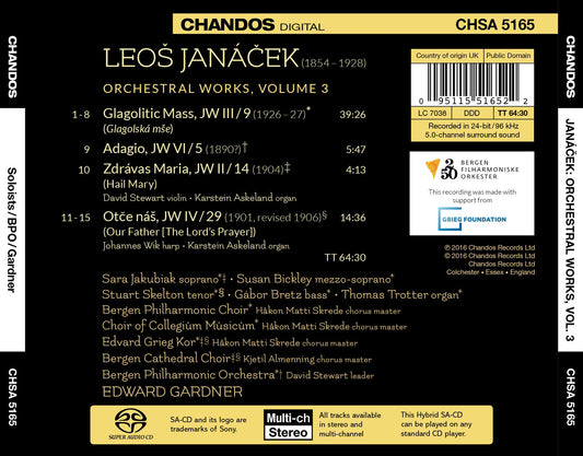 Janácek: Orchestral Works, Vol. 3