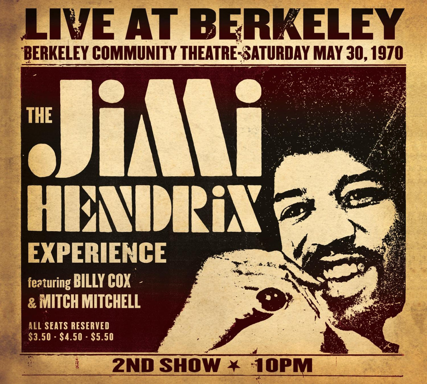 JIMI HENDRIX EXPERIENCE LIVE A