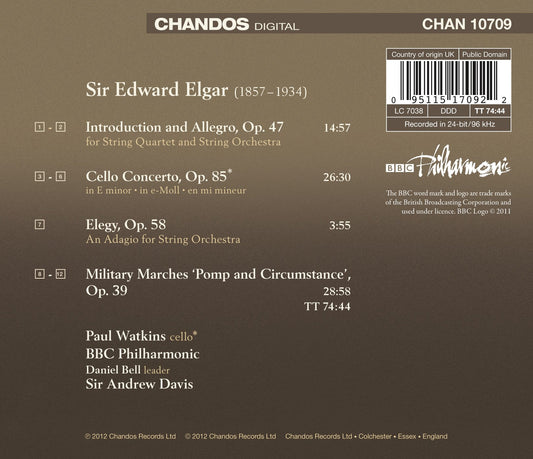 Elgar: Cello Concerto