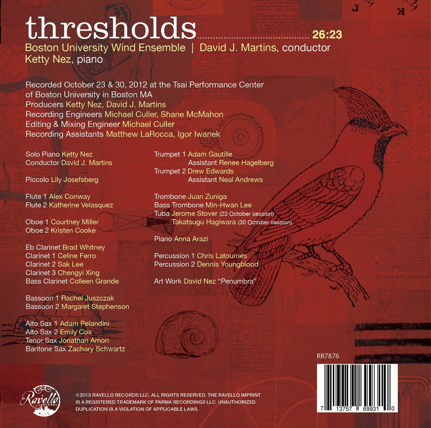 Ketty Nez: Thresholds