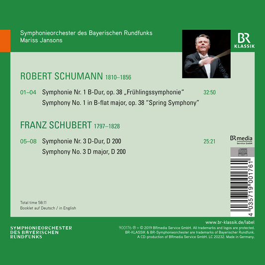 Schumann: Symphony No. 1 - Schubert: Symphony No. 3