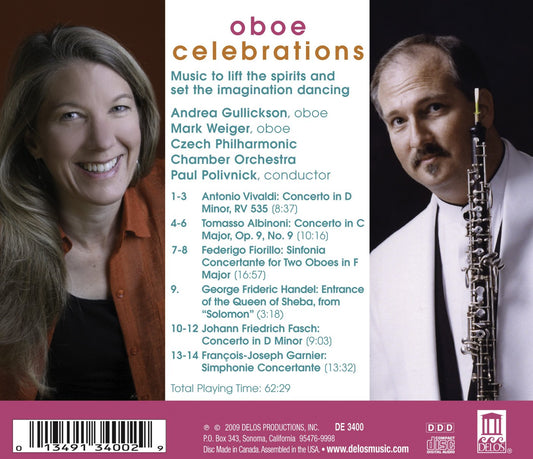 Albinoni, T.G.: Oboe Concerto, Op. 9, No. 9 / Fiorillo, F.: