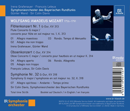 Mozart: Flute Concerto - Oboe Concerto