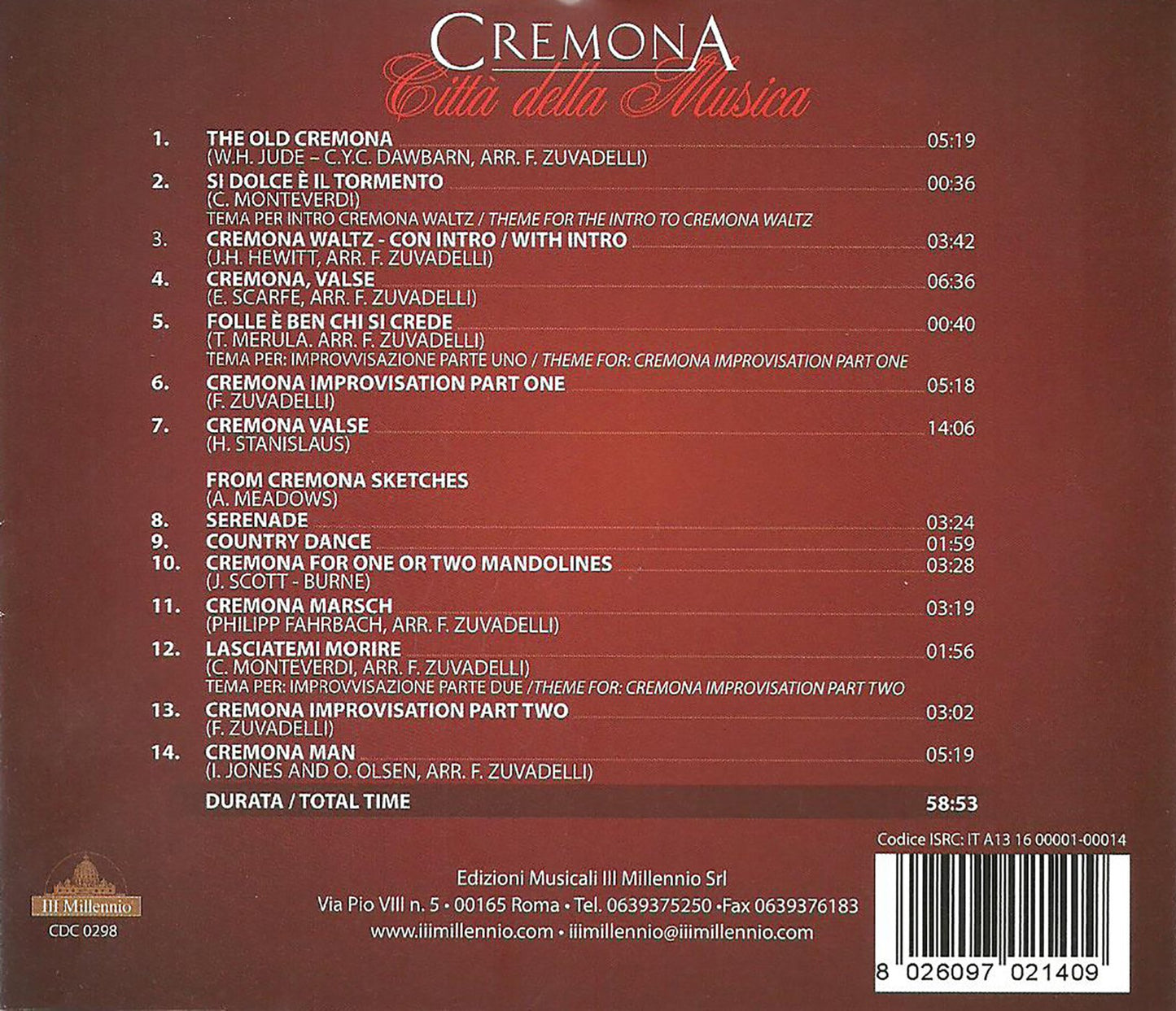 Cremona: Città Della Musica